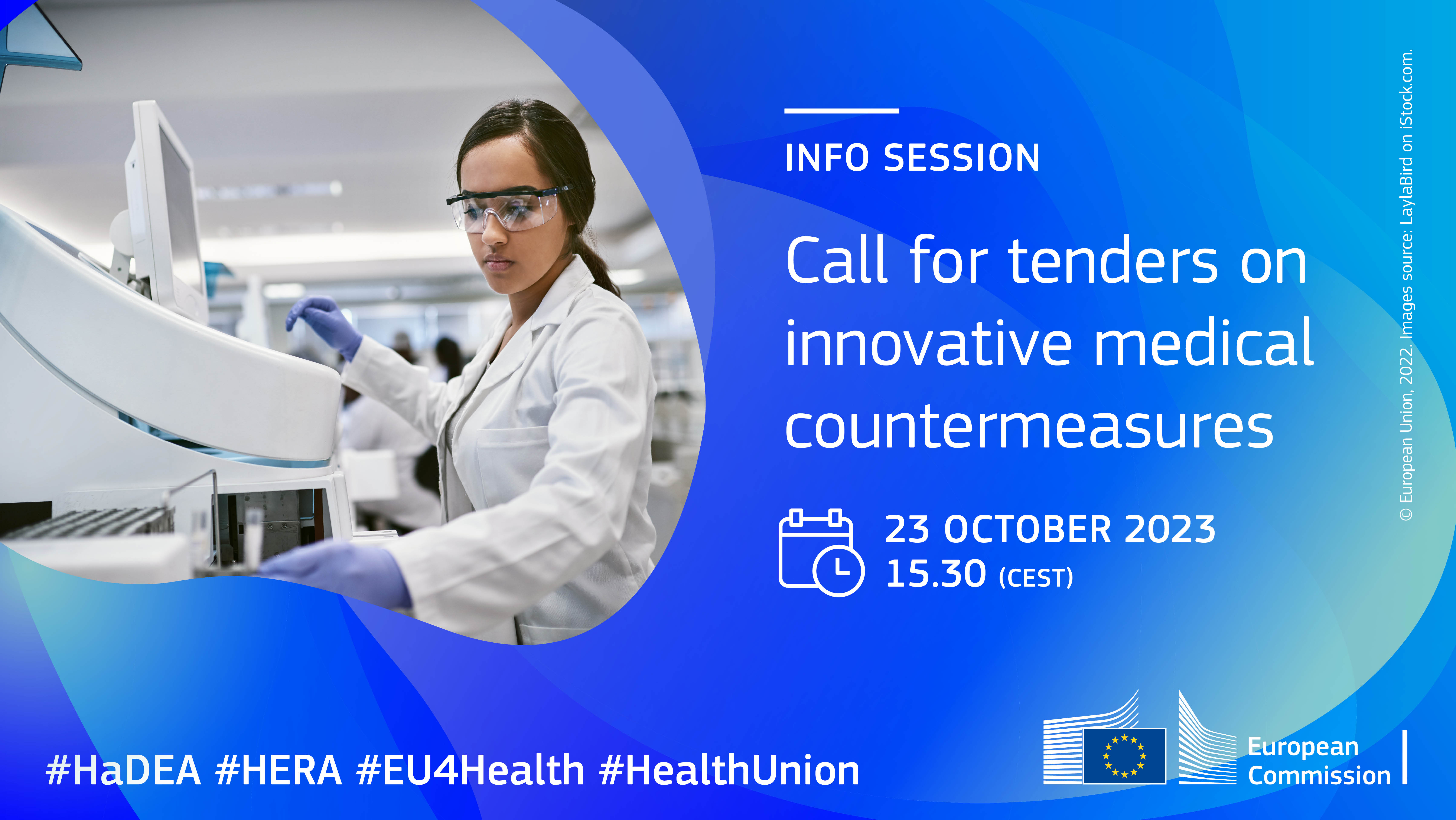 Info session - EU4Health call for tenders on innovative medical countermeasures