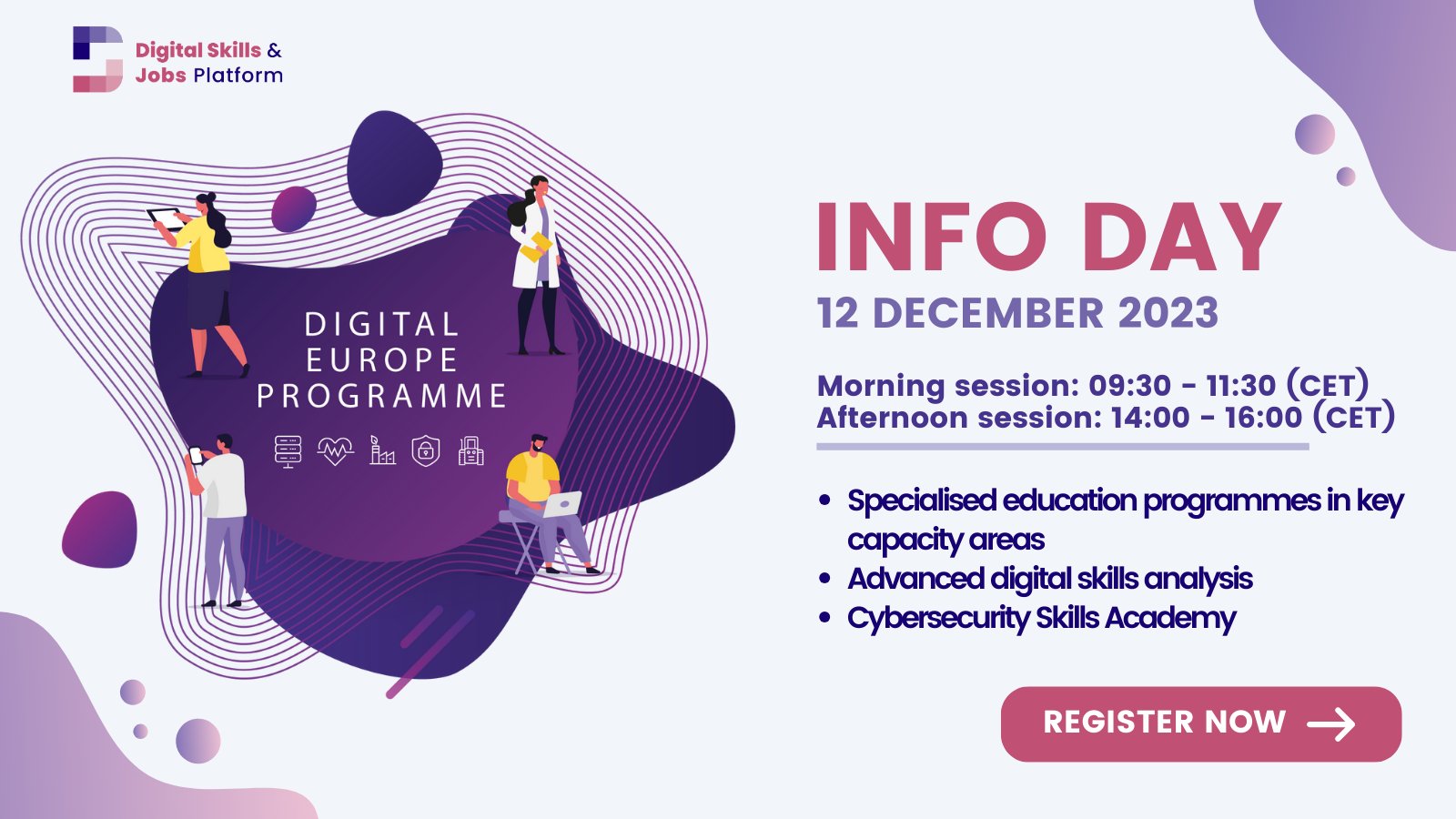 Save the date: Info Day on the new Call on 12 December 2023!