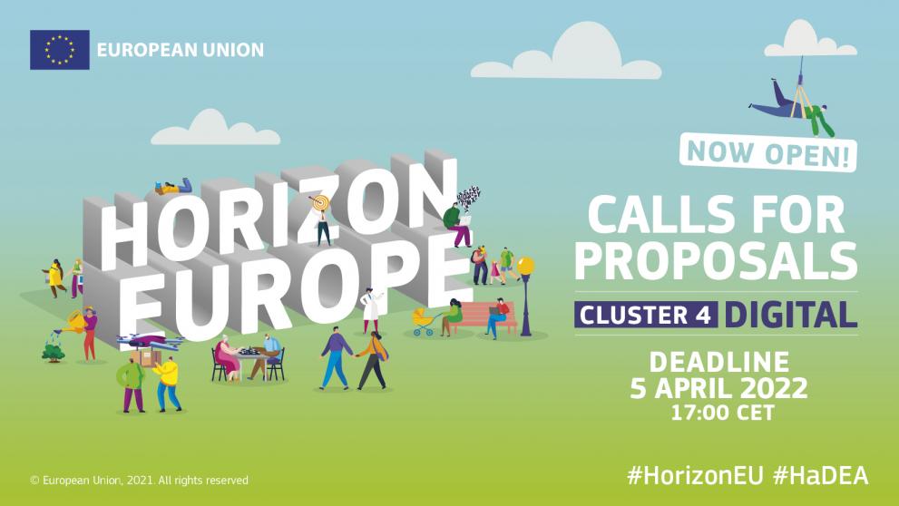 Horizon Europe Digital Call for Proposals_CloudComputing, AI, DataScience