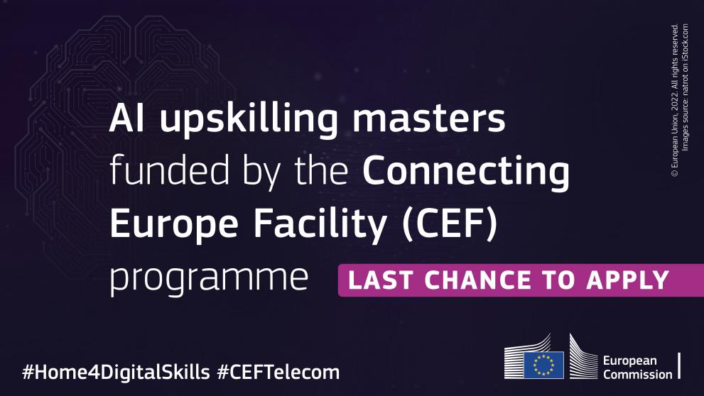 AI masters funded by CEF