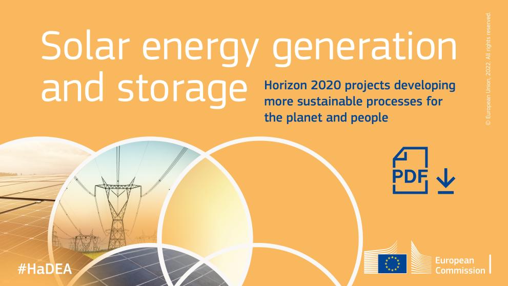 Solar energy generation and storage factsheet