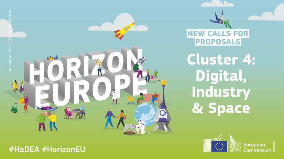 New calls for proposals Cluster 4 Horizon Europe