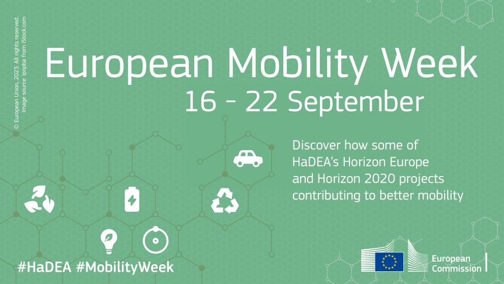 16 To 22 September – Mobility Week 2023: Discover HaDEA-managed ...