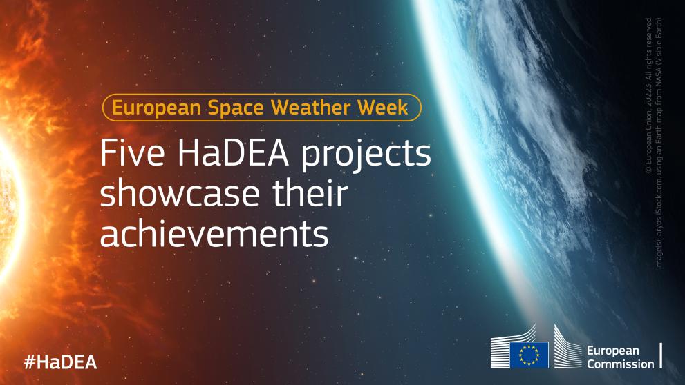 European Space Weather Week: five HaDEA projects showcasing their achievements