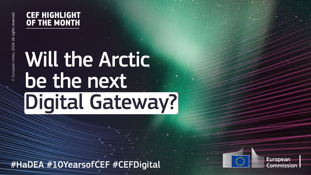 CEF Highlight of the month: Will the Artic be the next Digital Gateway?