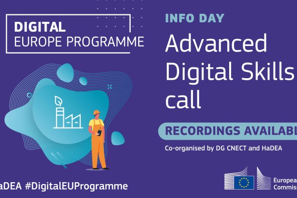 DEP call info day recording - advanced digital skills