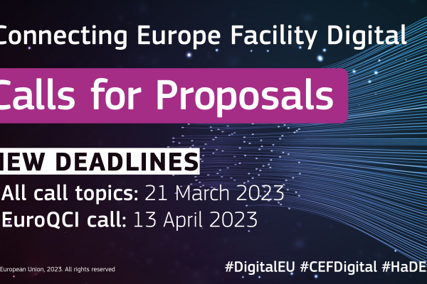 CEF Digital calls deadline extended