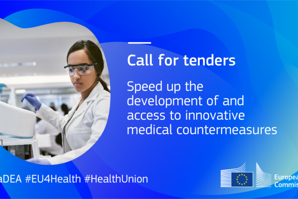 Call for tenders on innovative medical countermeasures